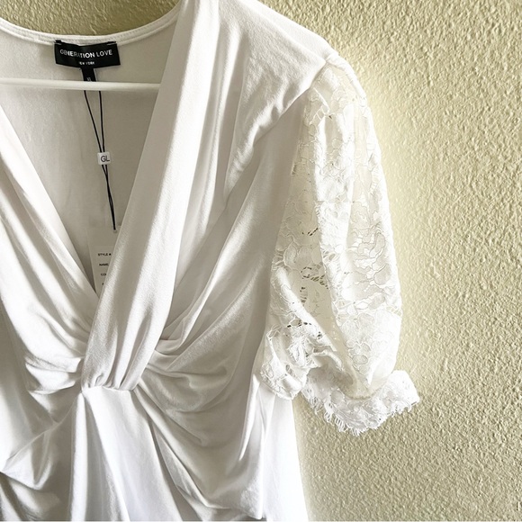Generation Love White Short Sleeve Top - Picture 3 of 4